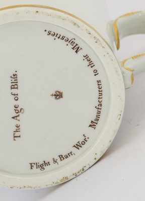 Lot 57 - A Flight & Barr Worcester Porcelain Mug, by...