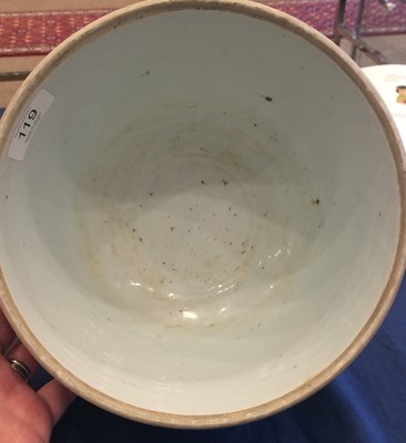 Lot 192 - A Chinese Porcelain Bowl, 18th century,...