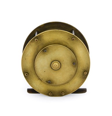 Lot 87 - A Rare Ustonson 4" Brass Fly Winch