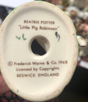 Lot 173 - Beswick Beatrix Potter Figures including 'Mrs...