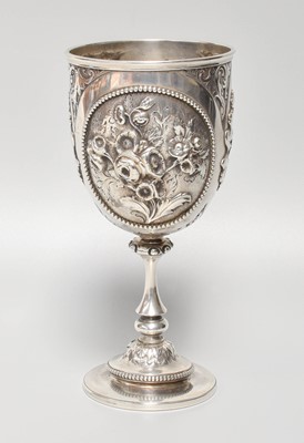 Lot 12 - A Victorian Silver Goblet, by Thomas White,...