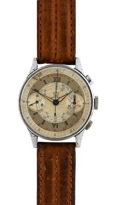 Lot 2224 - Super Royal: A Chrome Plated Chronograph...