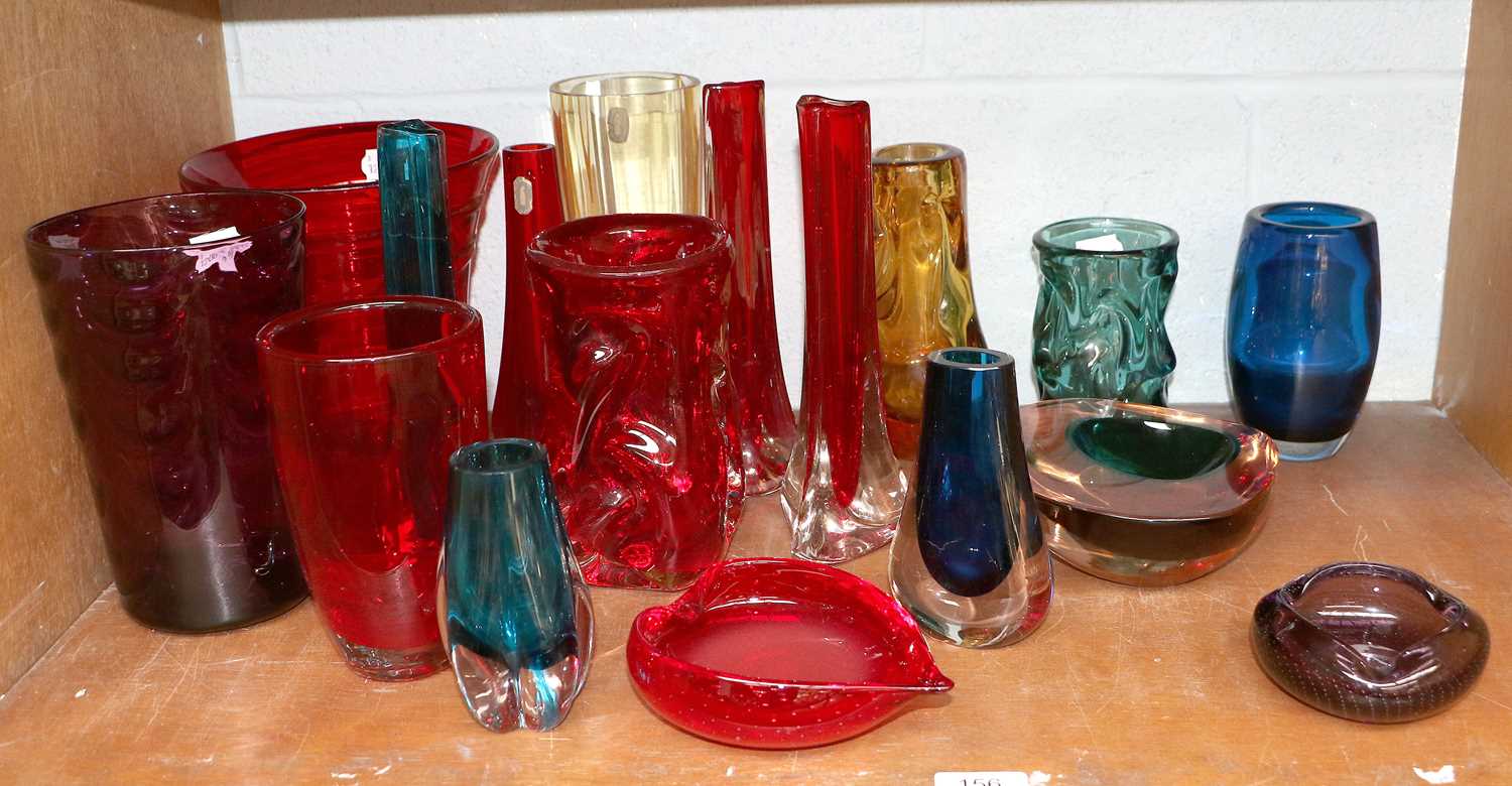 Lot 156 - A Collection of Various Whitefriars Glass,...