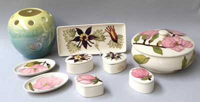 Lot 182 - A Group of Walter Moorcroft Pottery, including...