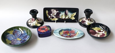 Lot 188 - Group of Walter Moorcroft Pottery Including,...