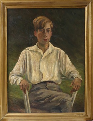 Lot 1107 - British School (20th Century) Portrait of a...