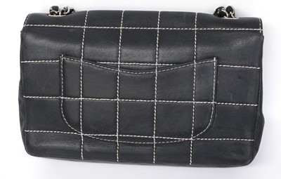 Lot 2096 - A Circa 1995 Chanel Black Leather Shoulder...