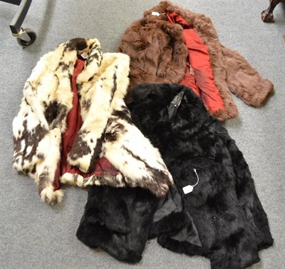 Lot 361 - Three fur jackets