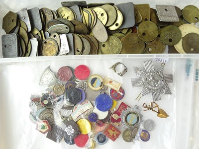 Lot 441 - Mining Related Badges and Tokens, including...