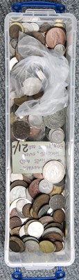 Lot 302 - Mixed Collection of British and World Coins,...