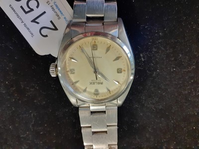 Lot 2158 - Rolex: A Stainless Steel Centre Seconds...