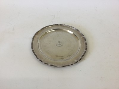 Lot 2045 - A Victorian Silver Dinner-Plate
