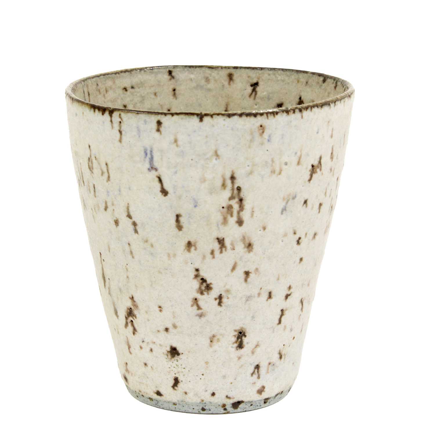 Lot 586 - Lucie Rie (1902-1995): A Stoneware Beaker,...