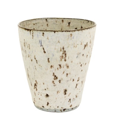 Lot 586 - Lucie Rie (1902-1995): A Stoneware Beaker,...