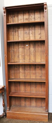 Lot 1388 - A Open Bookcase, with adjustable shelves, 91cm...