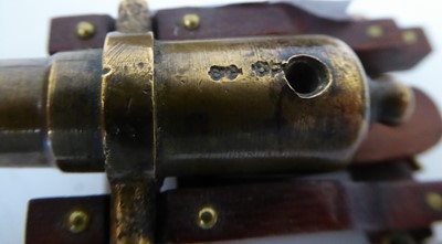 Lot 100 - Three 19th Century Small Bronze Signal Cannon,...