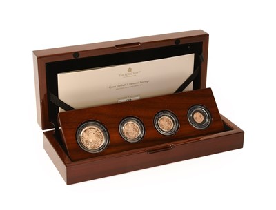 Lot 267 - Charles III, Four Coin Gold Proof Set 2022,...