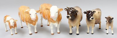 Lot 242 - Beswick and Border Fine Arts Including: Jersey...