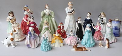 Lot 184 - A Quantity of Assorted Royal Doulton Figures...