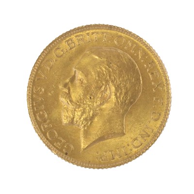 Lot 218 - George V, Sovereign 1925, obv. bare head left,...