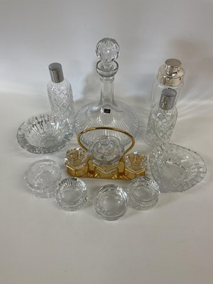 Lot 124 - A 20th Century "Illum" Crystal Decanter, with...