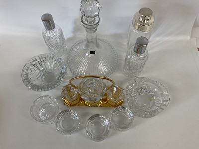 Lot 124 - A 20th Century "Illum" Crystal Decanter, with...