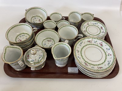 Lot 126 - A Limoges Artois Pattern Forty Three Piece...