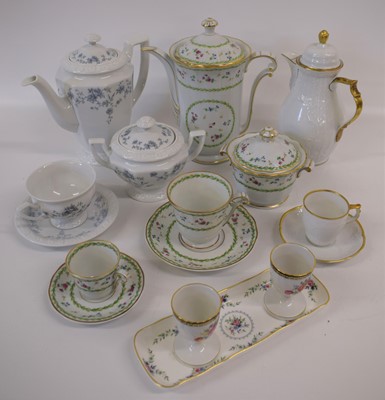 Lot 126 - A Limoges Artois Pattern Forty Three Piece...