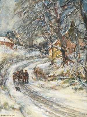 Lot 536 - Rowland Henry Hill (1873-1952) “Winter in...