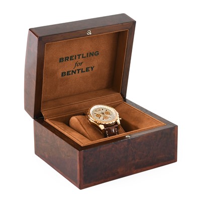 Lot 2142 - Breitling: A Fine Limited Edition 18 Carat...