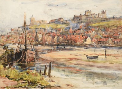 Lot 1041 - Rowland Henry Hill (1873-1952) Whitby Abbey...