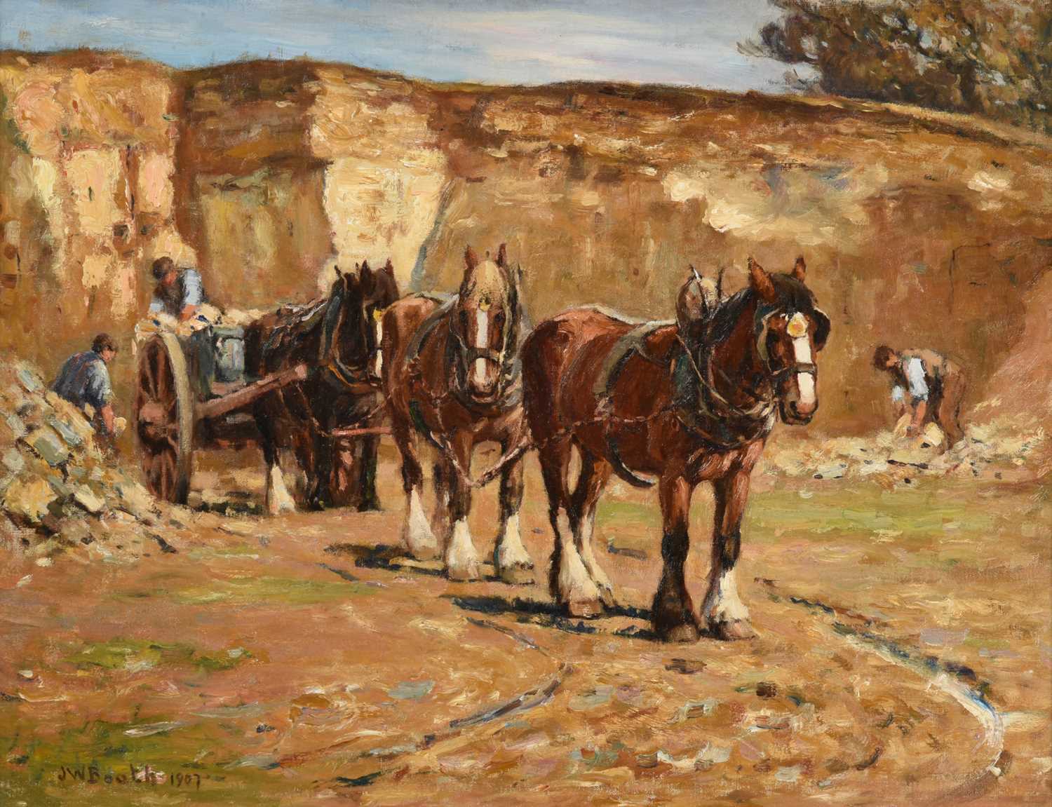 Lot 1078 - James William Booth ARCA (1867-1953) “At