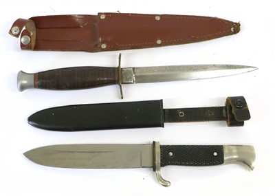 Lot 234 - A Copy of a Second World War HJ Knife, the...