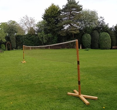 Lot 1170 - Vintage (1920/30's) full-size Garden Badminton...