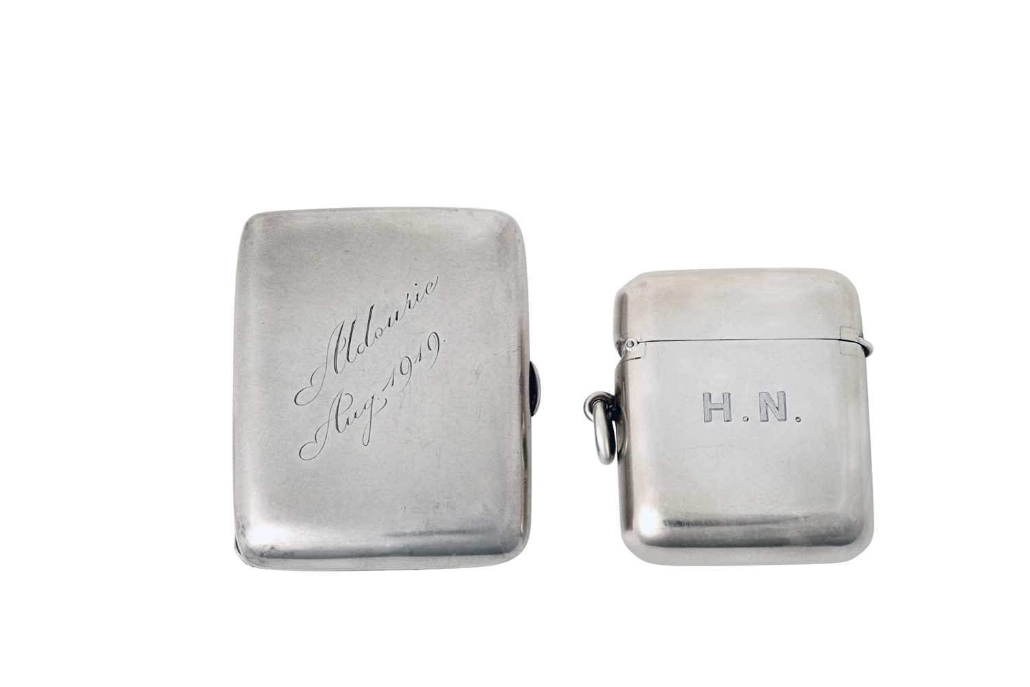 Lot 2062 - A George V Silver Butt-Marker