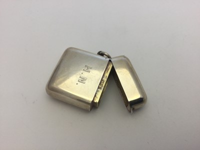 Lot 2062 - A George V Silver Butt-Marker