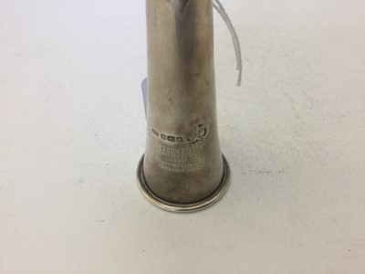Lot 2108 - A George VI Silver Hunting-Horn