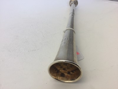 Lot 2108 - A George VI Silver Hunting-Horn