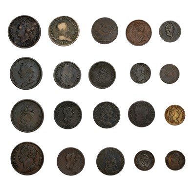 Lot 56 - A Collection of British and Irish Copper Coins...