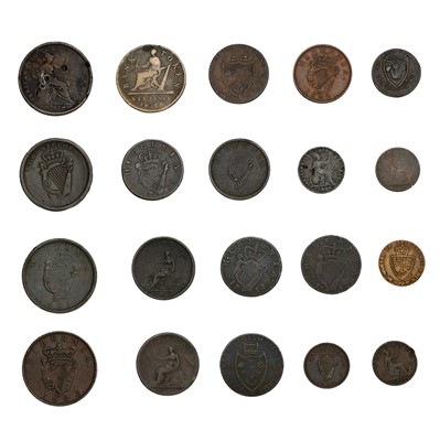Lot 56 - A Collection of British and Irish Copper Coins...