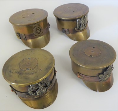 Lot 108 - A Collection of Four Pieces of "Trench Art",...