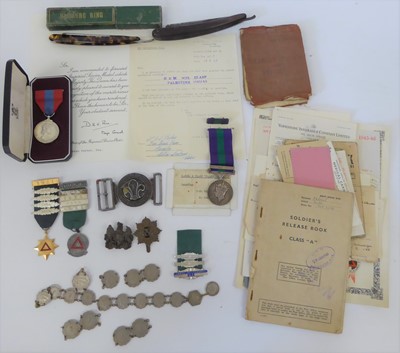 Lot 36 - A General Service Medal, 1918-62, with clasp...
