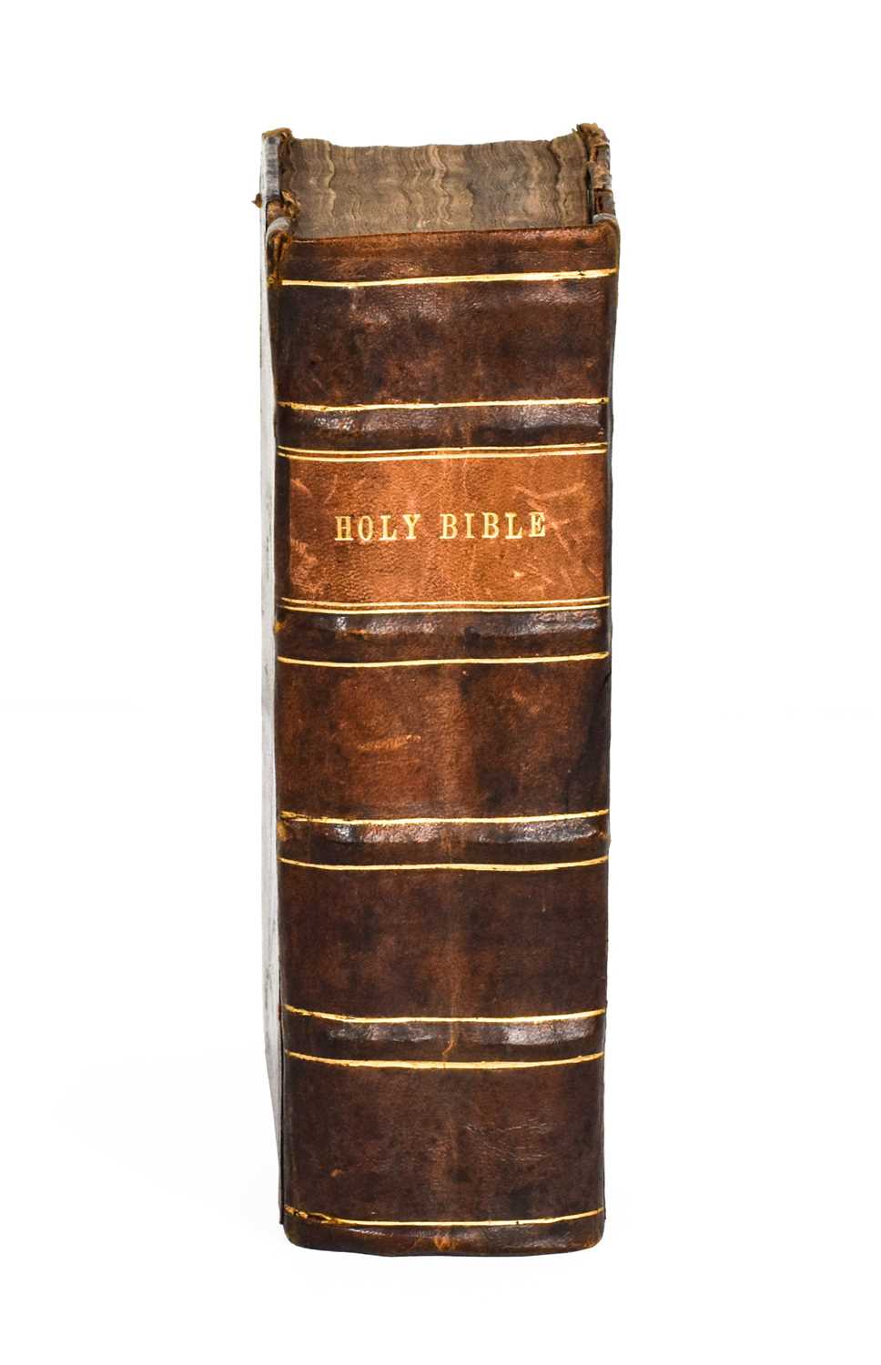 Lot 293 - Holy Bible Geneva or ‘Breeches’ Bible. Lacking...