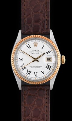 Lot 2177 - Rolex: A Steel and Gold Automatic Calendar...