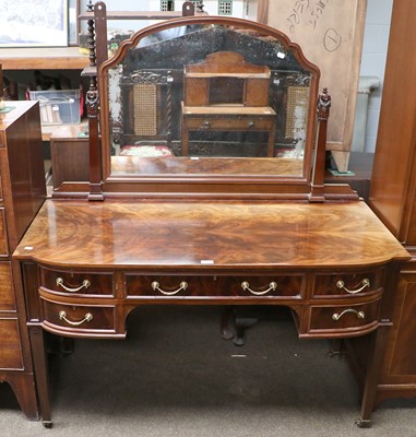 Lot 1304 - An early 20th century mahogany dressing Table...