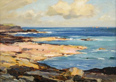 Lot 1095 - Owen Bowen ROI, PRCamA (1873-1967) Sea and...