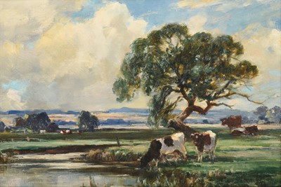 Lot 1085 - Owen Bowen ROI, PRCamA (1873-1967) Cattle...