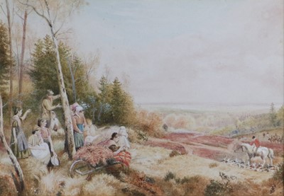 Lot 1119 - After Myles Birket Foster RWS (1825-1899)...