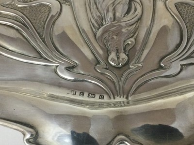 Lot 2084 - An Edward VII Silver Dressing-Table Tray
