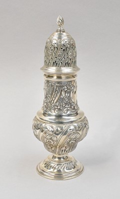 Lot 176 - A Victorian Silver Caster, by Nathan and Hayes,...